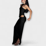 Thea | Seducente abito cut-out senza maniche — 4
