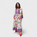 Lea | Abito maxi con stampa floreale — 4
