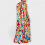 Verena | Maxi abito floreale con spalle scoperte — 5