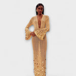 Merve | Maxi abito firmato — 2