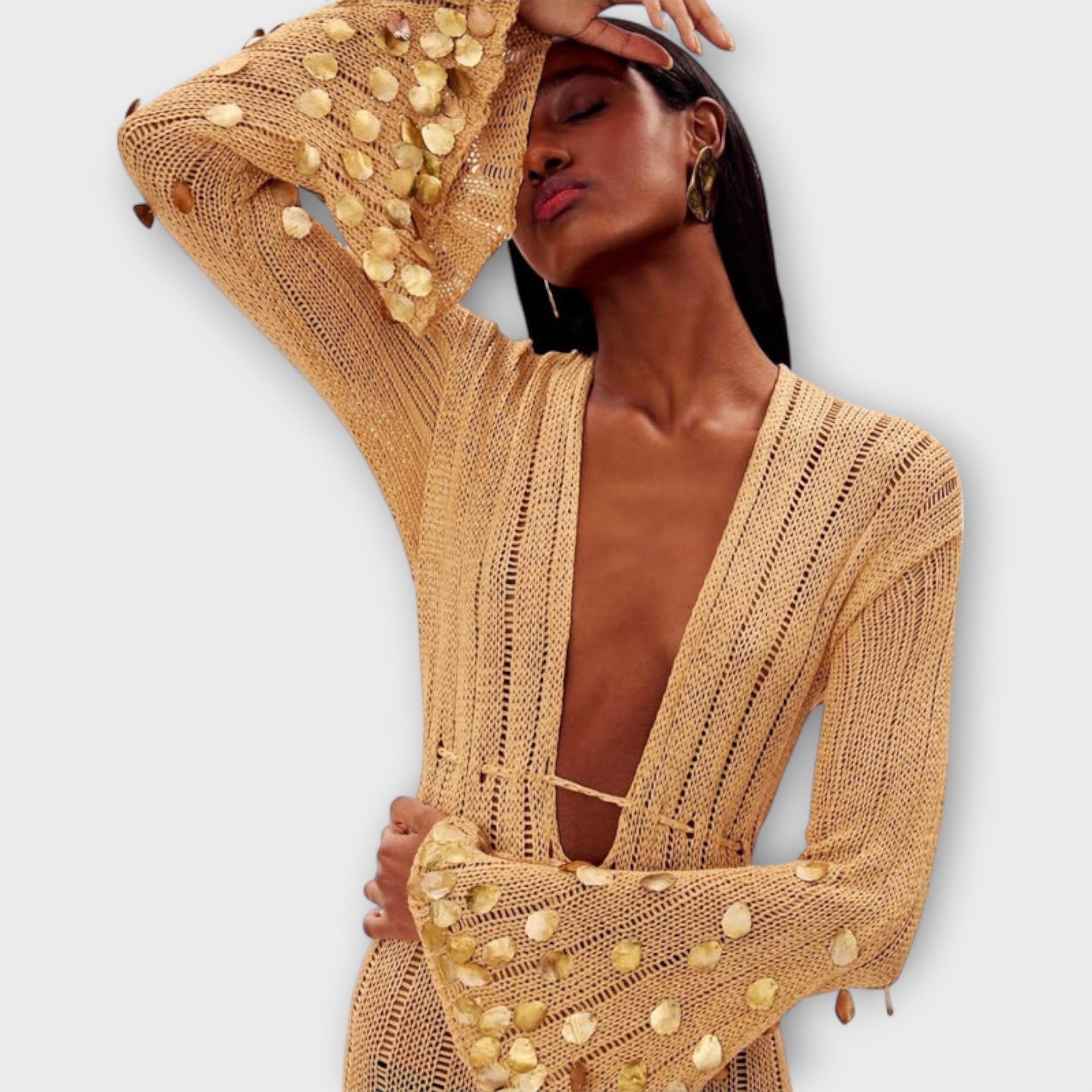 Merve | Maxi abito firmato — 3