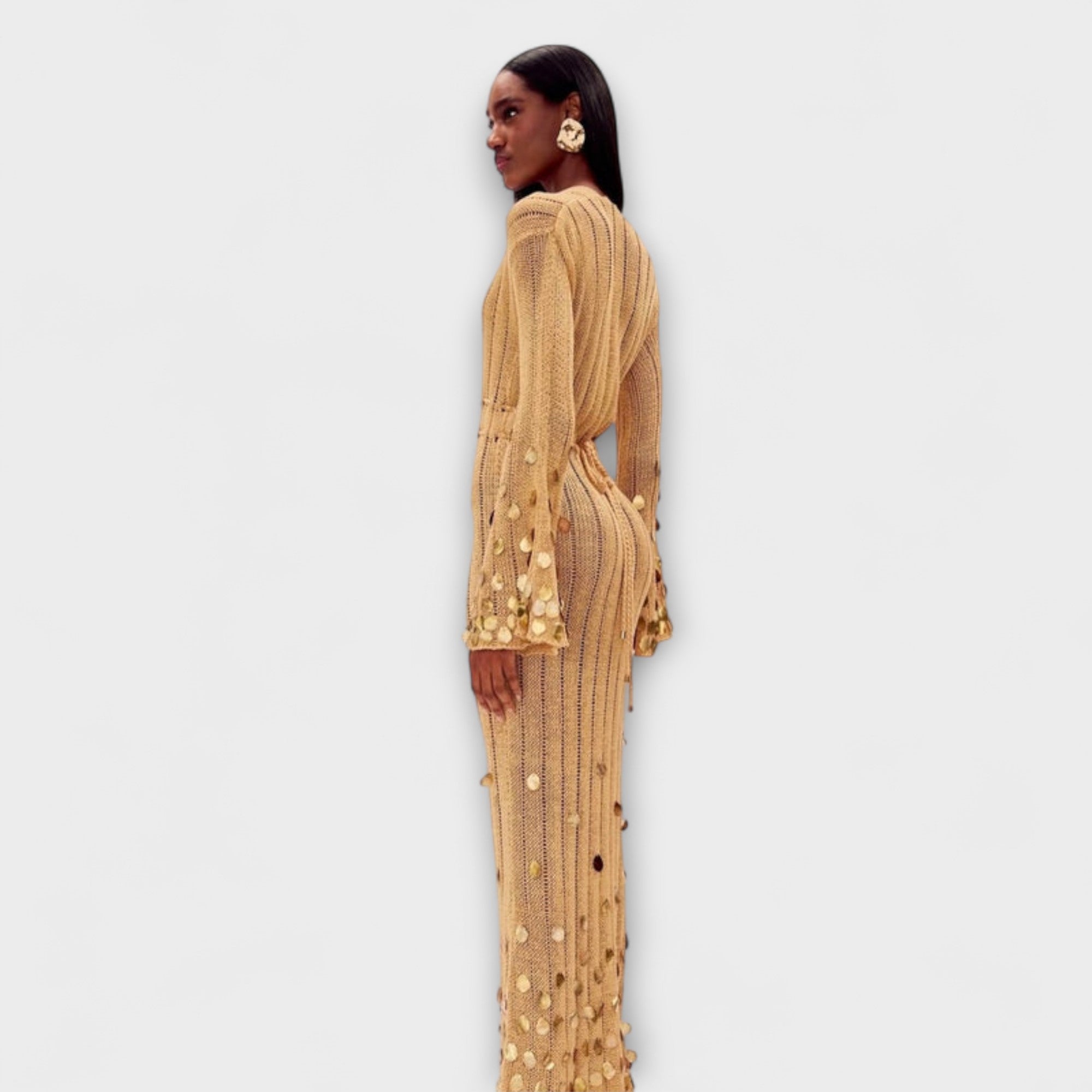 Merve | Maxi abito firmato — 4