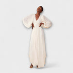 Ellen | Abito lungo color crema di Allegory — 4