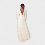 Ellen | Abito lungo color crema di Allegory — 6