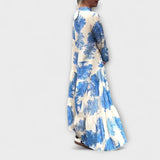 Sophia | Elegante maxi abito floreale — 3