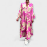 Sophia | Elegante maxi abito floreale — 5