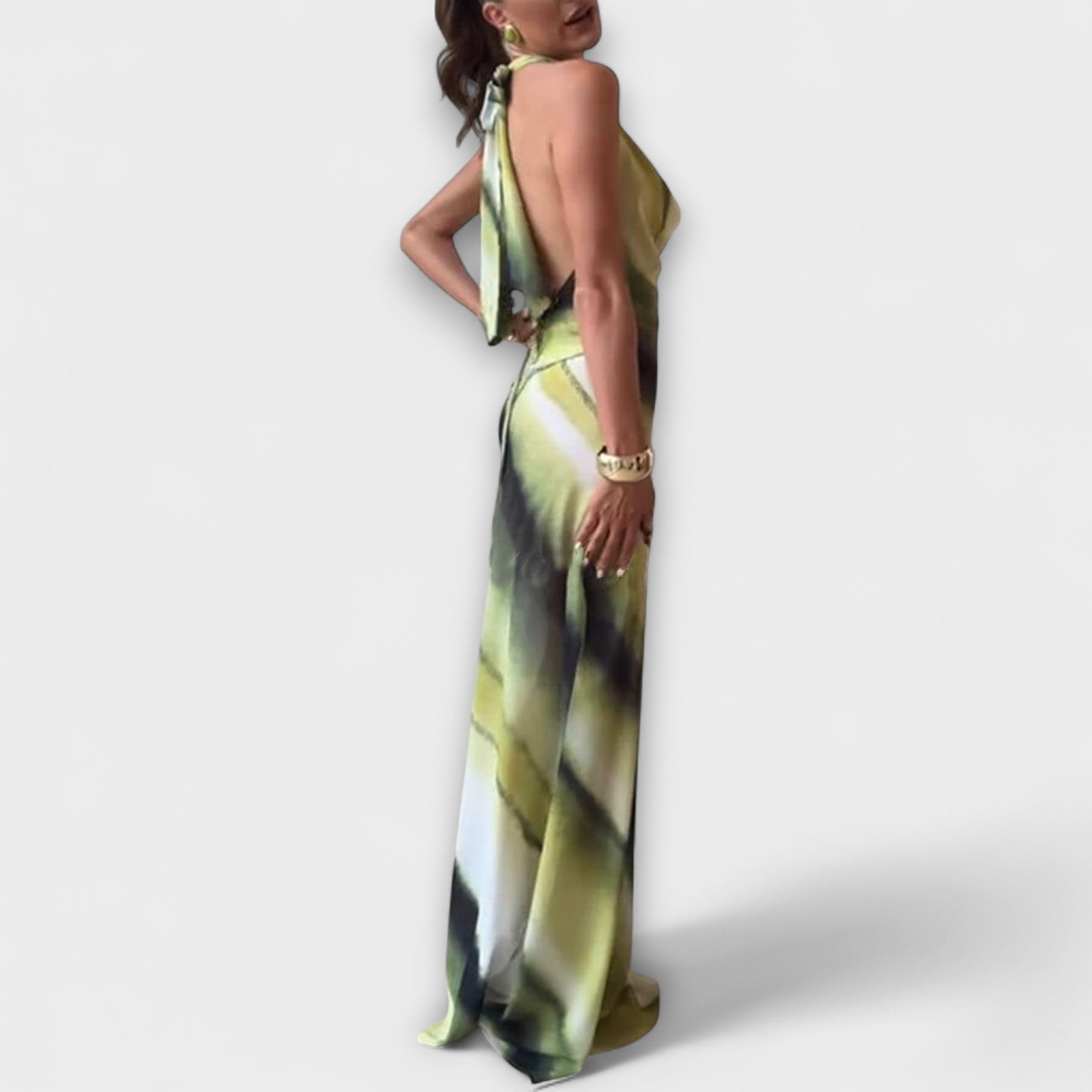 Ottilie | Classico maxi abito sfumato tie-dye — 3
