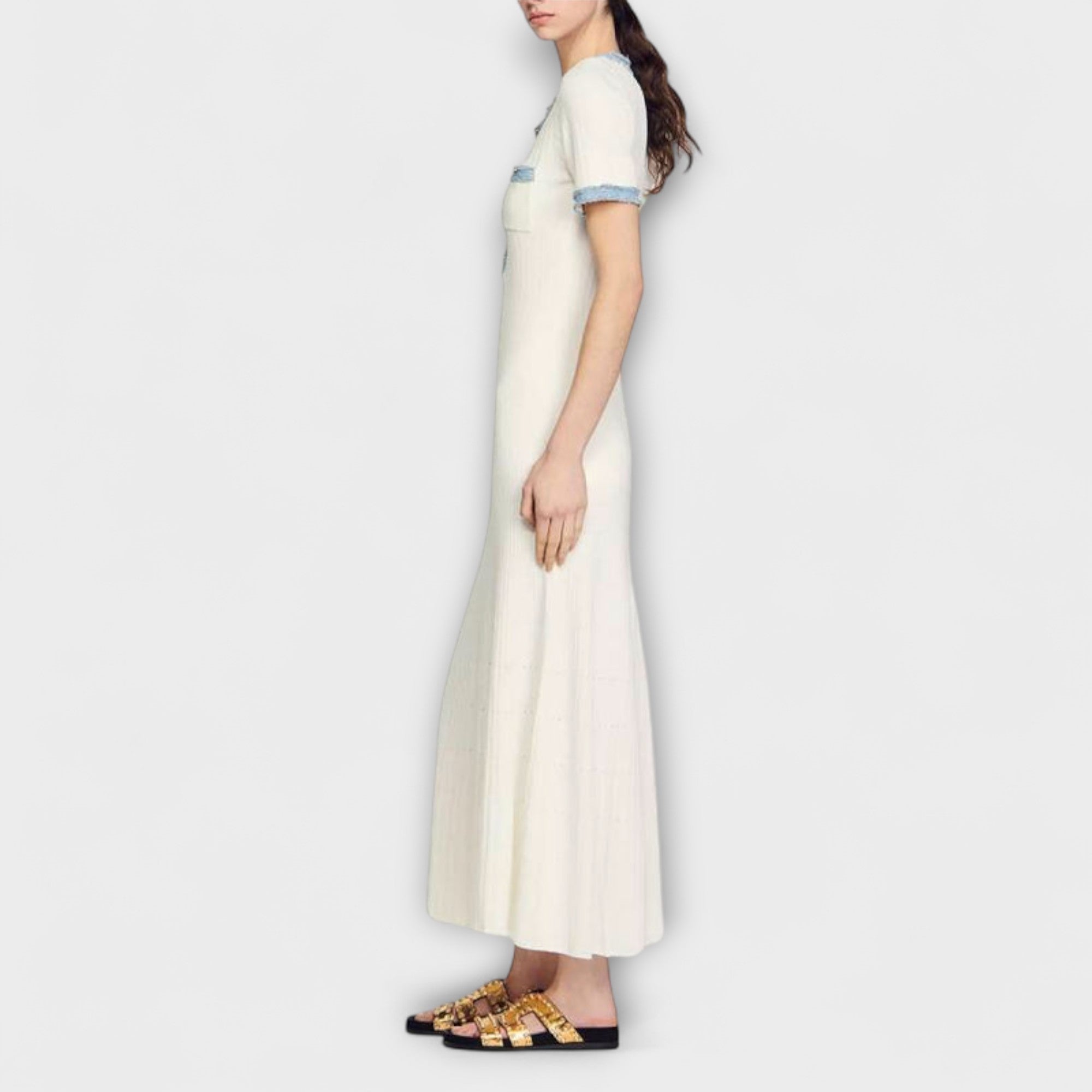 Magda | Abito lungo strutturato — 7