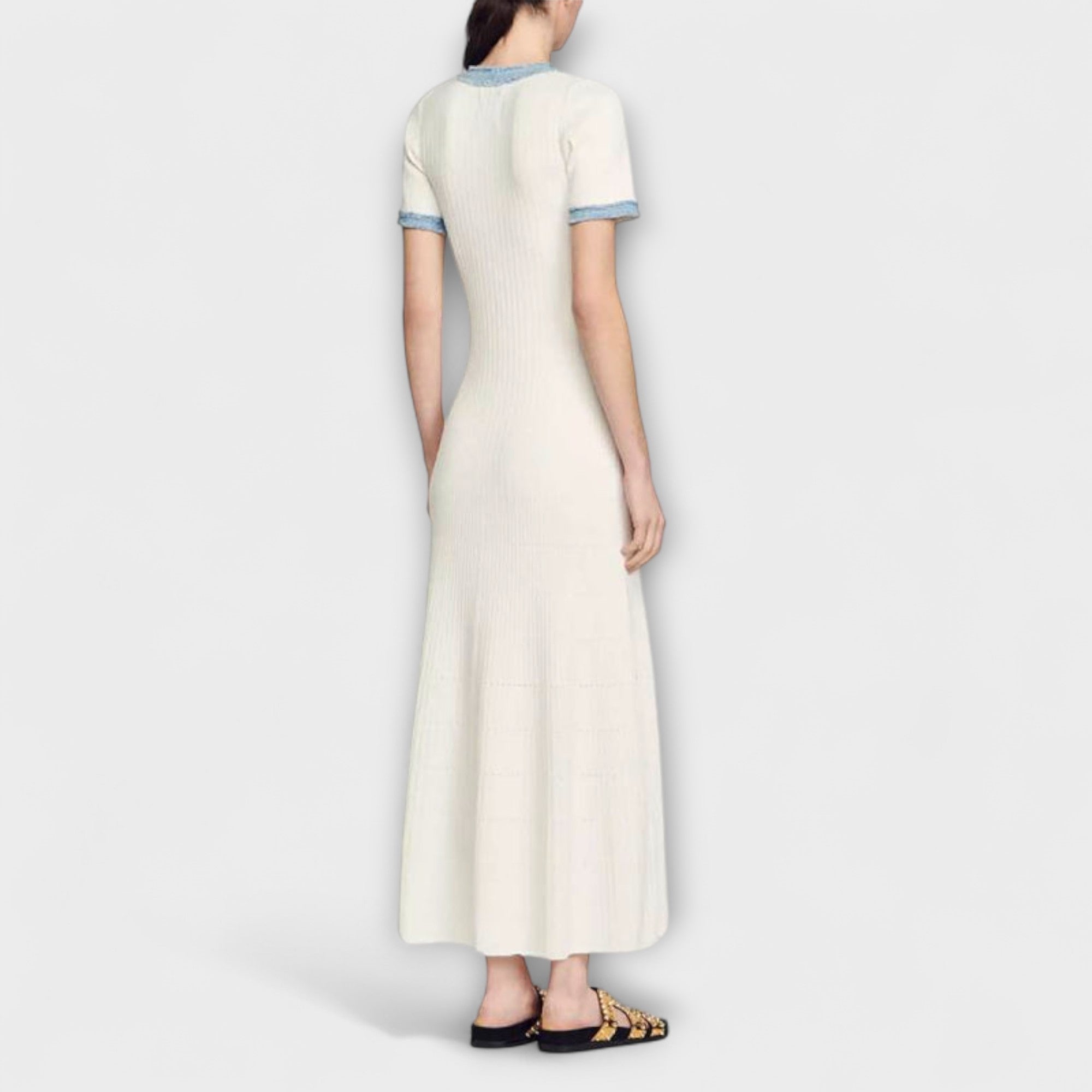 Magda | Abito lungo strutturato — 8