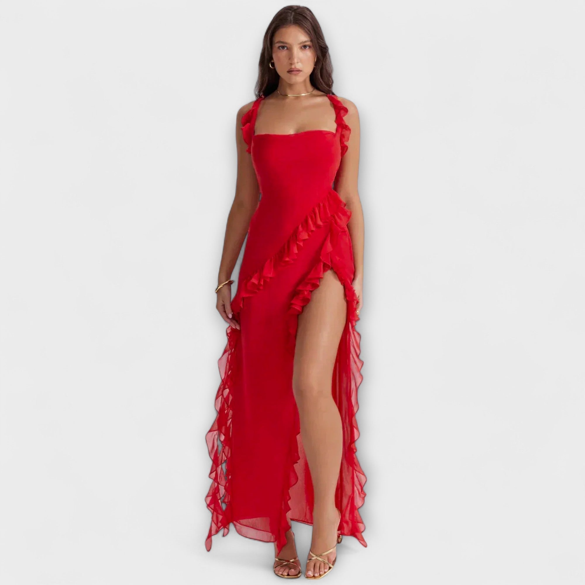 Cordula | Abito lungo ed elegante con spacco — 9