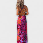 Ursel | Abito lungo con stampa tie-dye di La Bamba — 4