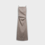 Hannelore | Maxi abito fluido realizzato in misto lino — 3