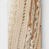 Sarah | Abito lungo in organza intrecciata — 4