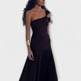 Rike | Abito maxi attillato con spalle scoperte — 2