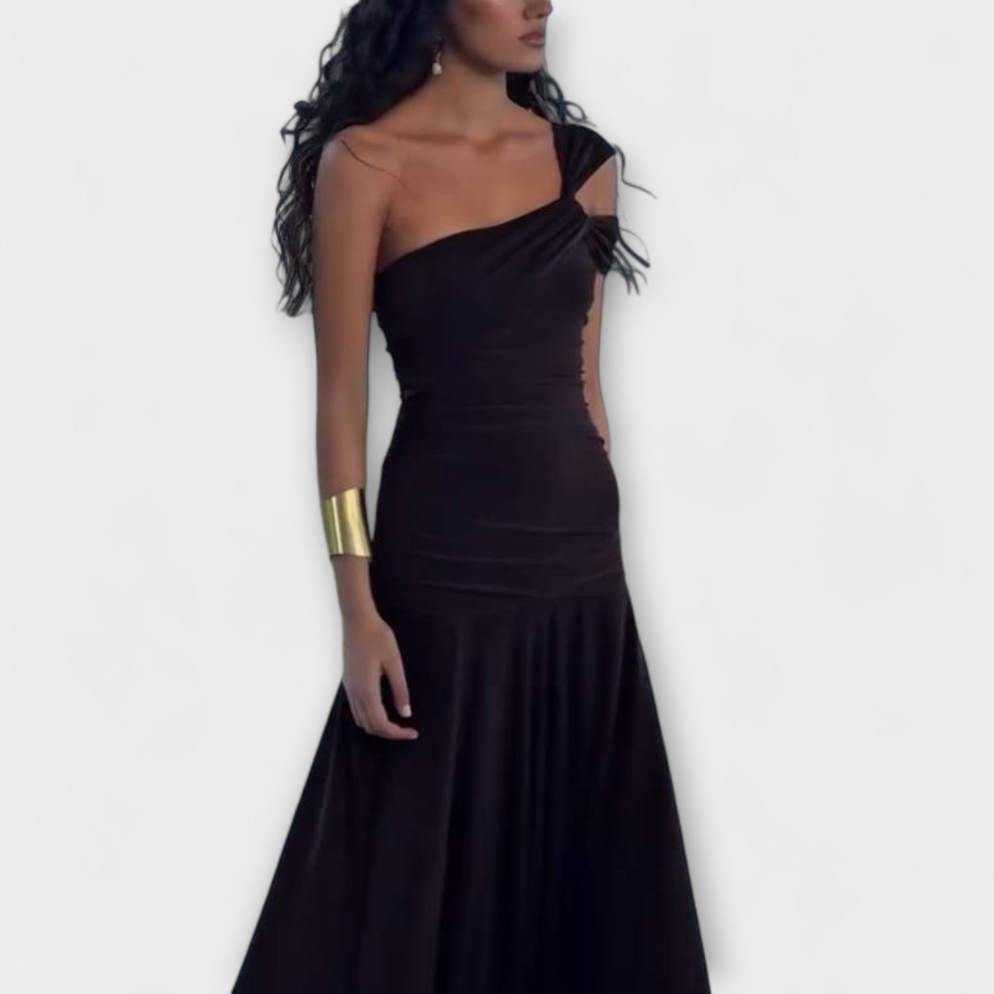 Rike | Abito maxi attillato con spalle scoperte — 2