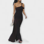 Rike | Abito maxi attillato con spalle scoperte — 3