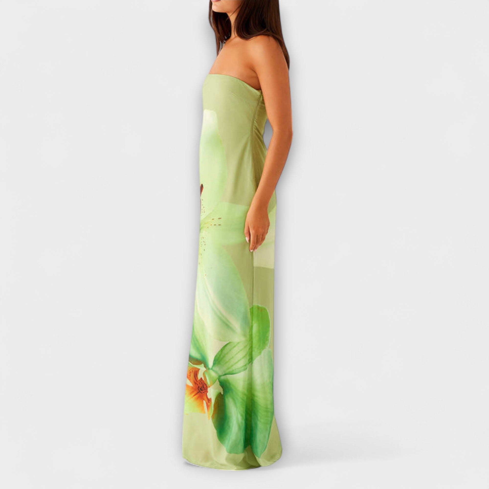 Jule | Maxi vestito chic con spalle scoperte — 2
