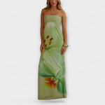 Jule | Maxi vestito chic con spalle scoperte — 3