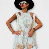 Yasmin | Elegante maxi abito Kelly in pizzo — 2