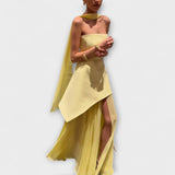 Carmen | Abito lungo in chiffon — 1