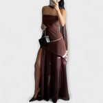 Carmen | Abito lungo in chiffon — 3