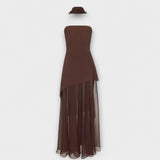 Carmen | Abito lungo in chiffon — 4