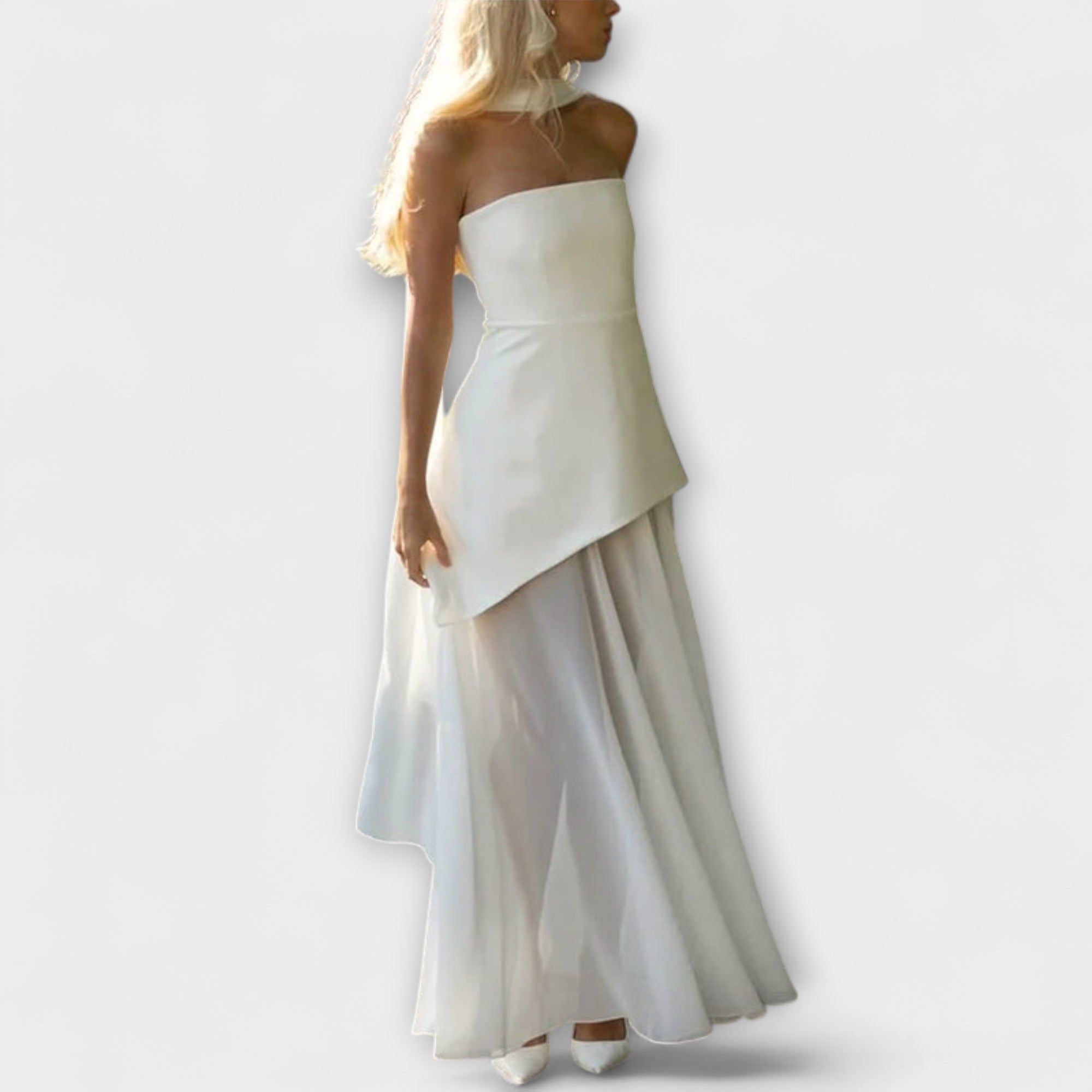 Carmen | Abito lungo in chiffon — 5