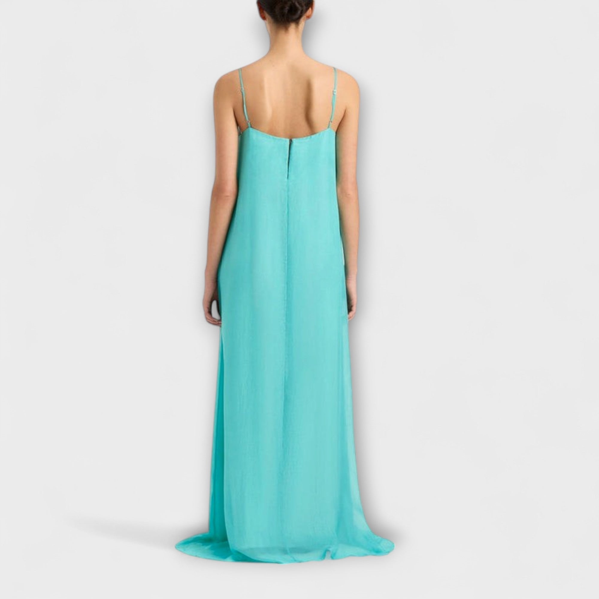 Charlotte | Abito lungo elegante con spalline sottili — 2
