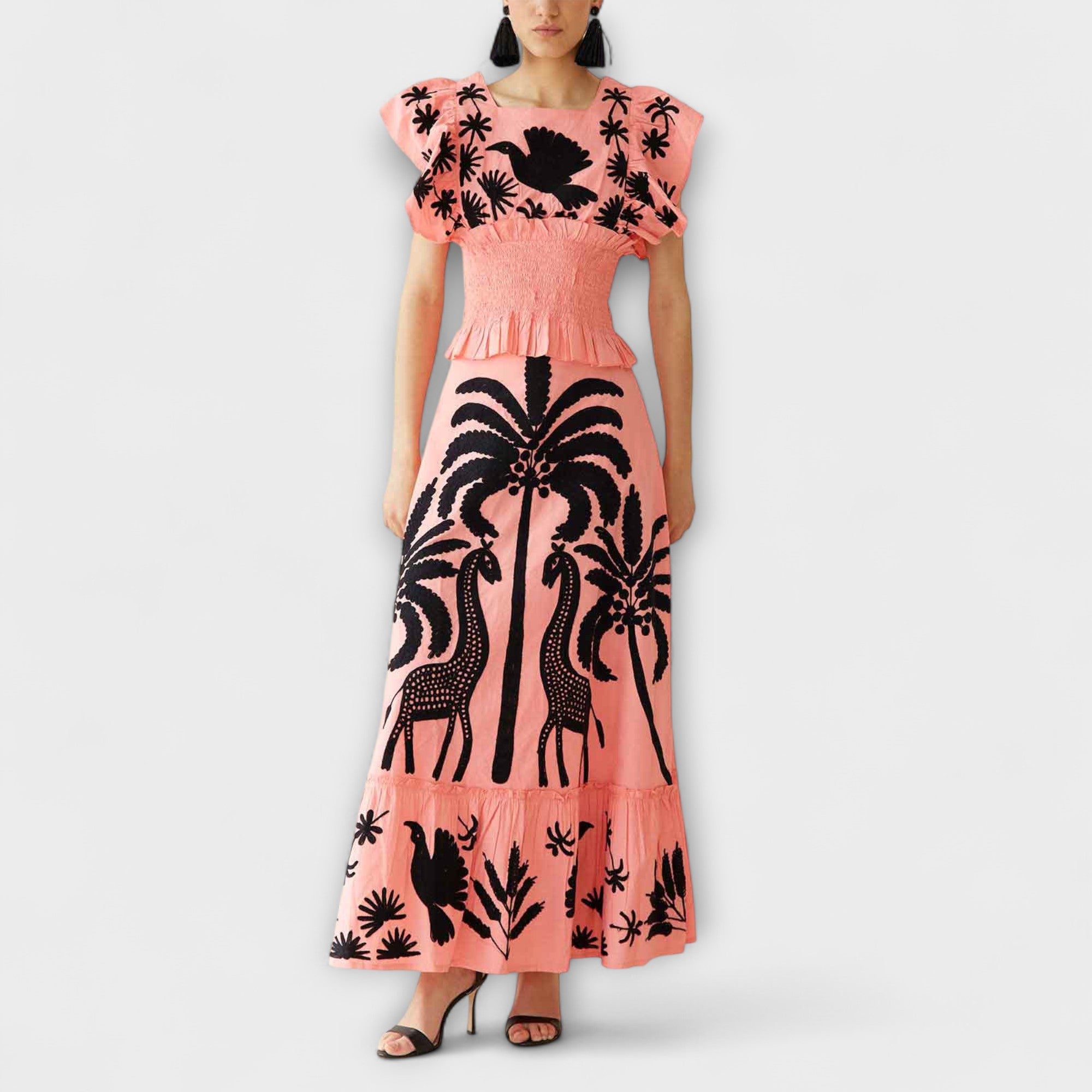 Cora | Abito chic a forma di palma — 3