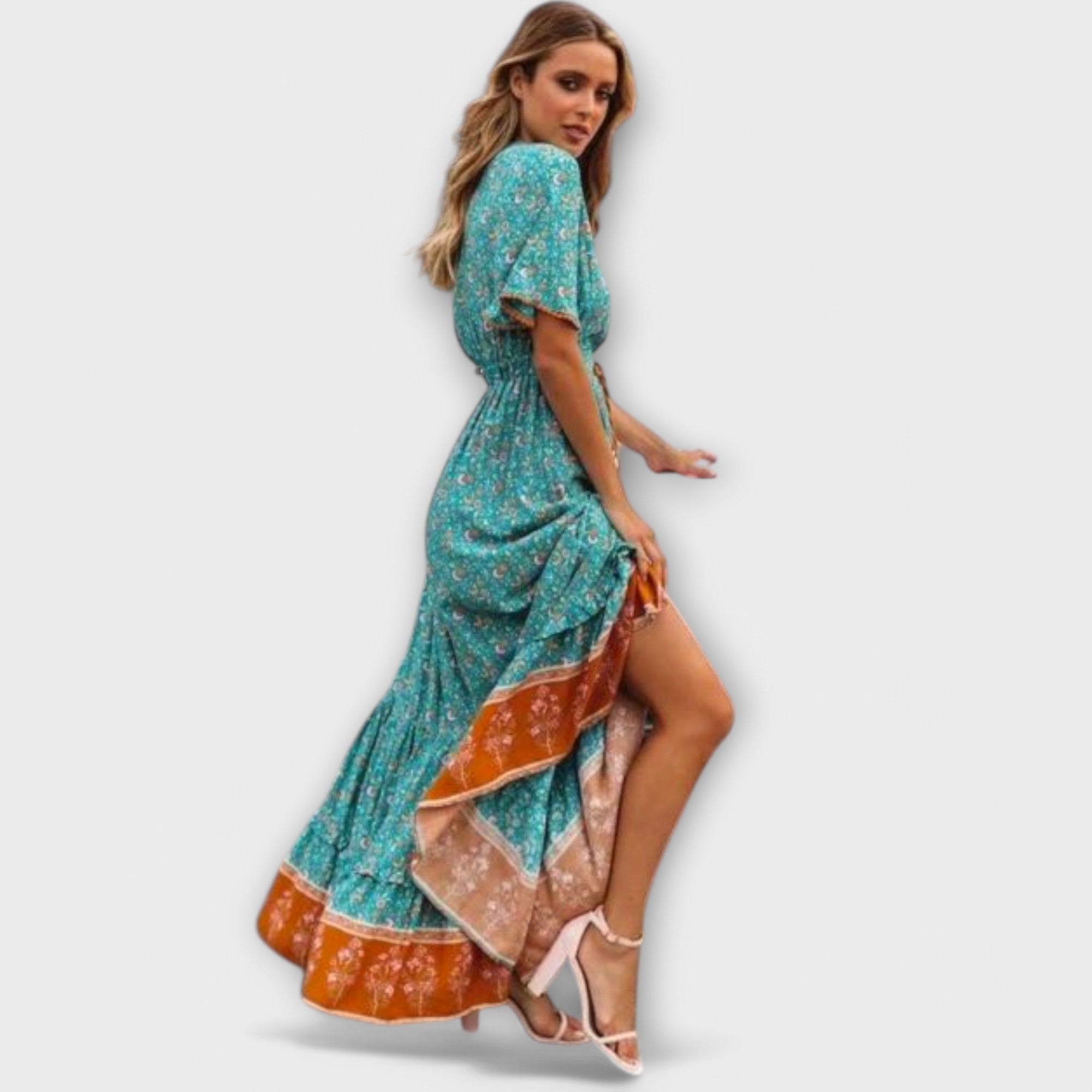 Karla | Abito lungo boho — 2