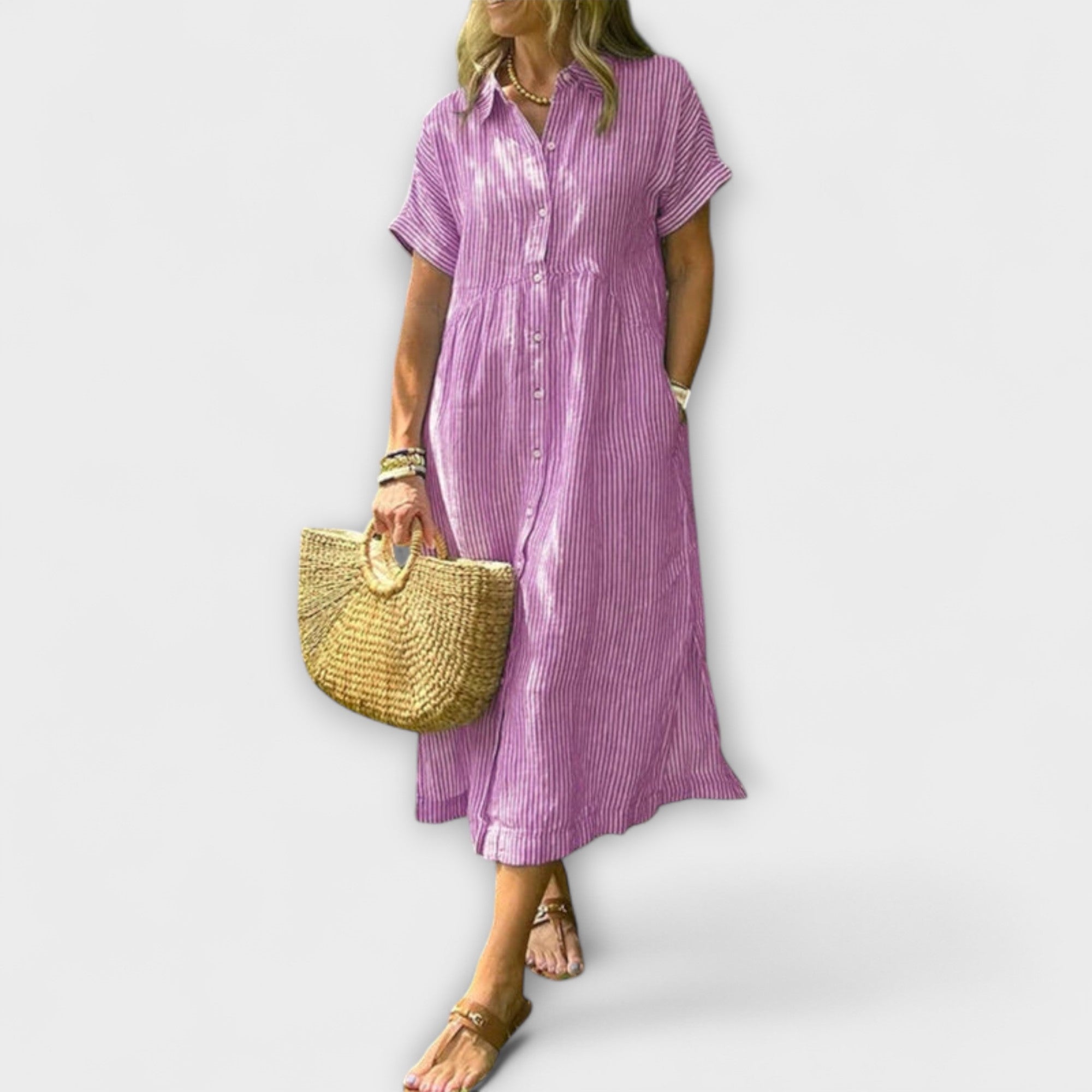 Paula | Abito a righe — 3