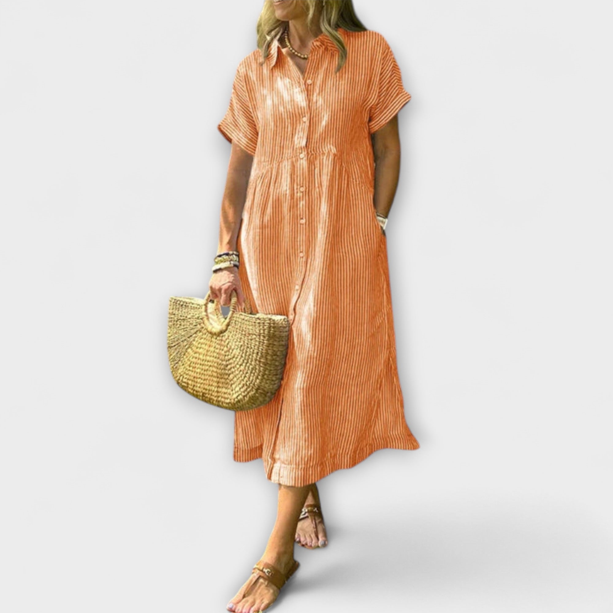 Paula | Abito a righe — 4