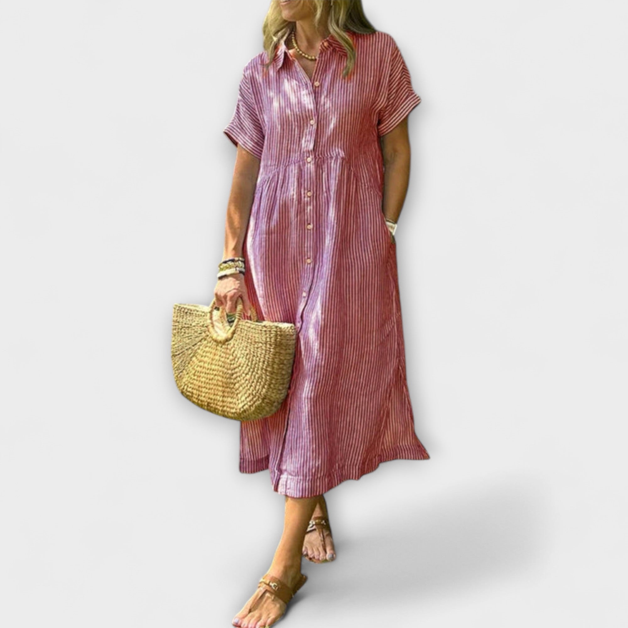 Paula | Abito a righe — 5