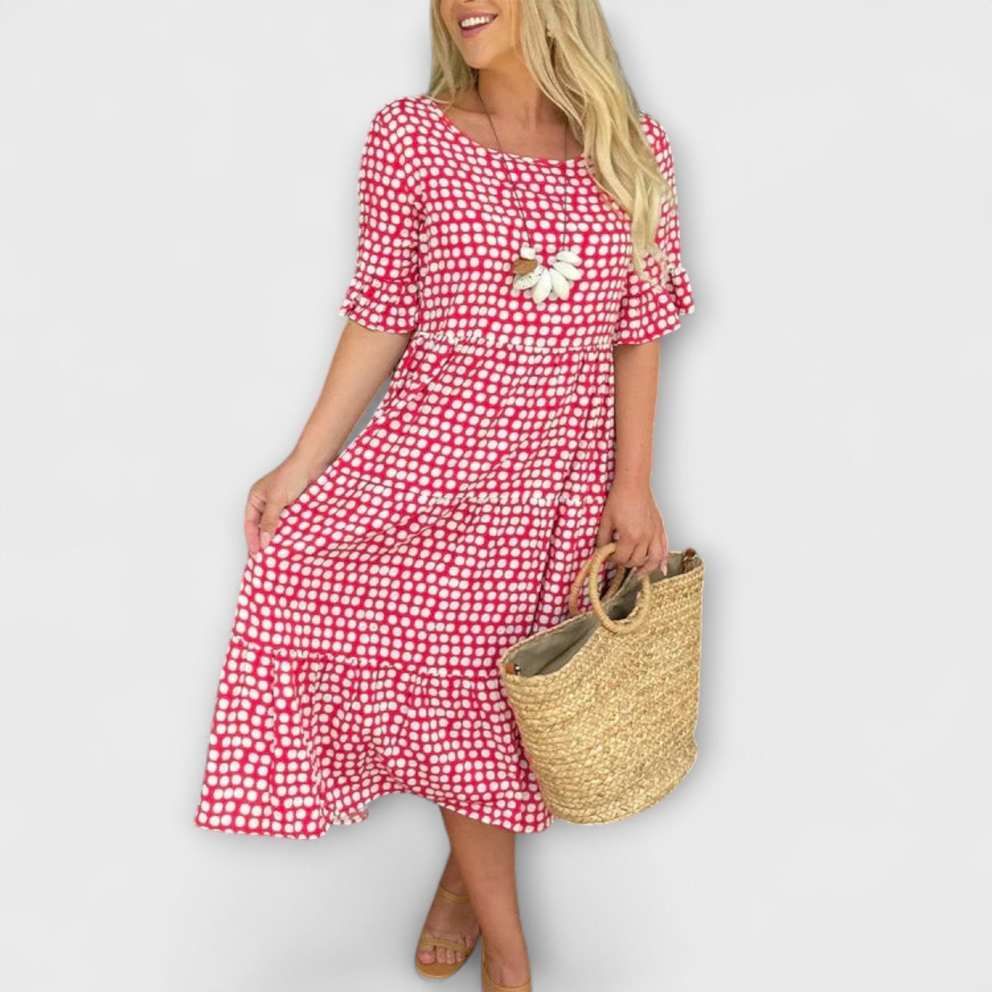 Marlene | Abito midi casual a strati — 2