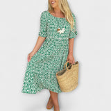 Marlene | Abito midi casual a strati — 4