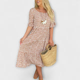 Marlene | Abito midi casual a strati — 5