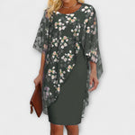 Brigitte | abito da donna in chiffon floreale — 4