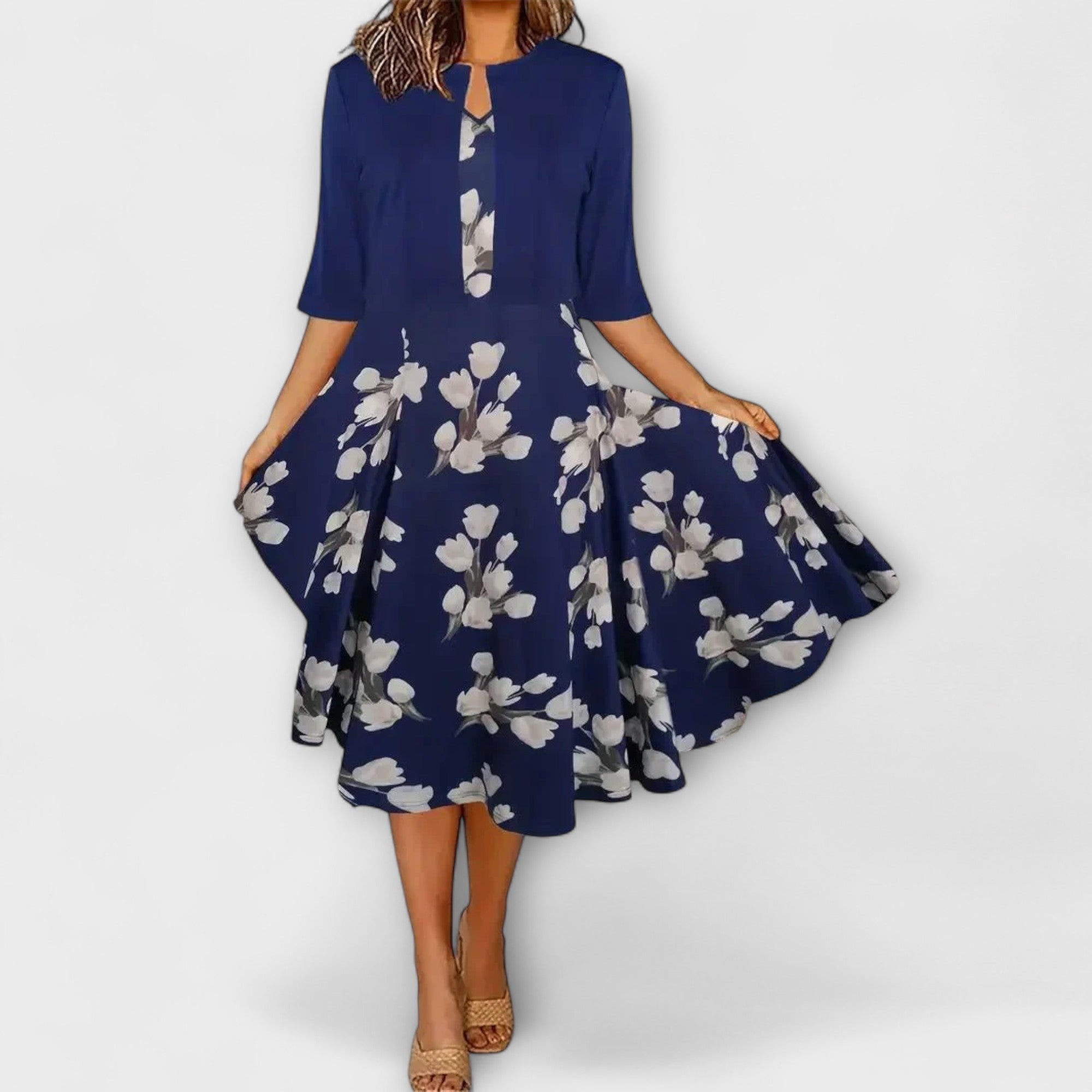 Marieke | Abito midi da donna con blazer — 2