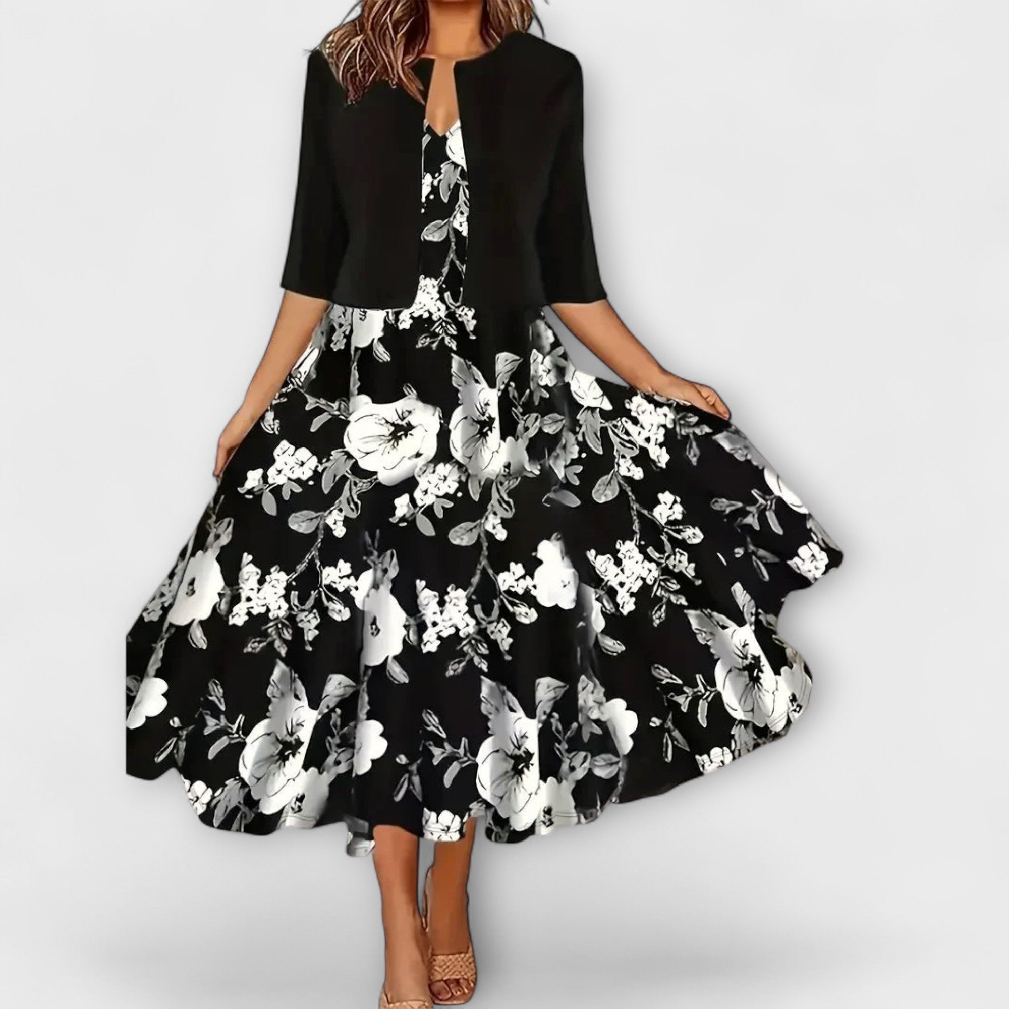 Marieke | Abito midi da donna con blazer — 6