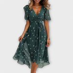 Lilly | Abito da donna con scollo a V — 1