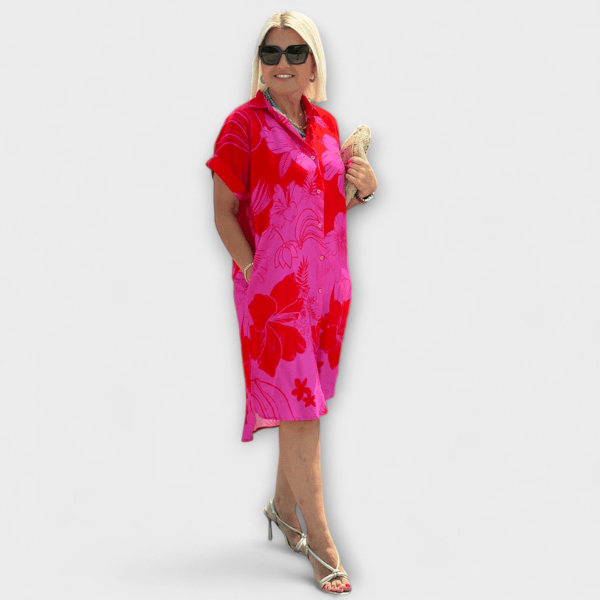 Gisela | Abito con motivo floreale — 2
