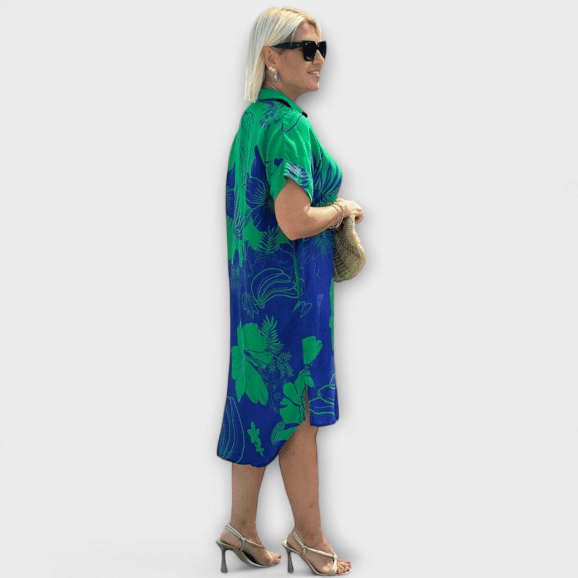 Gisela | Abito con motivo floreale — 4