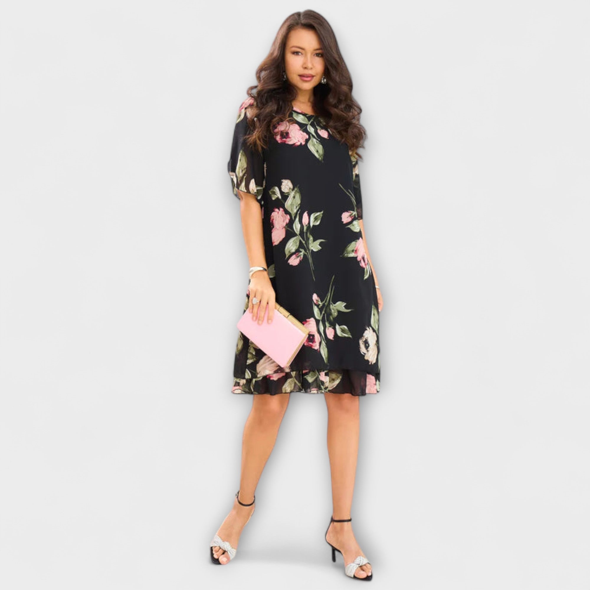 Annika | Abito elegante in chiffon — 1
