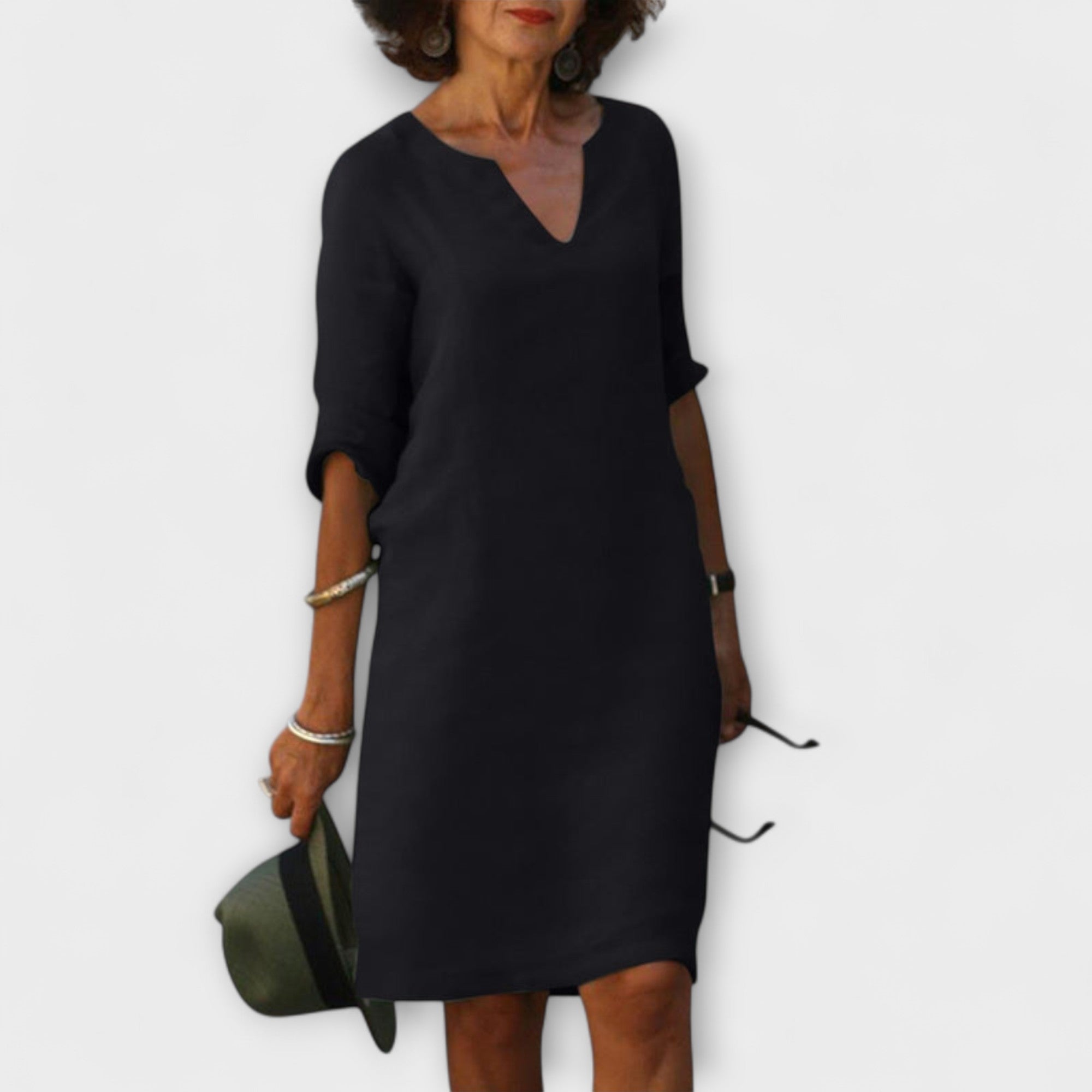 Waltraud | Elegante abito estivo con scollo a V — 2