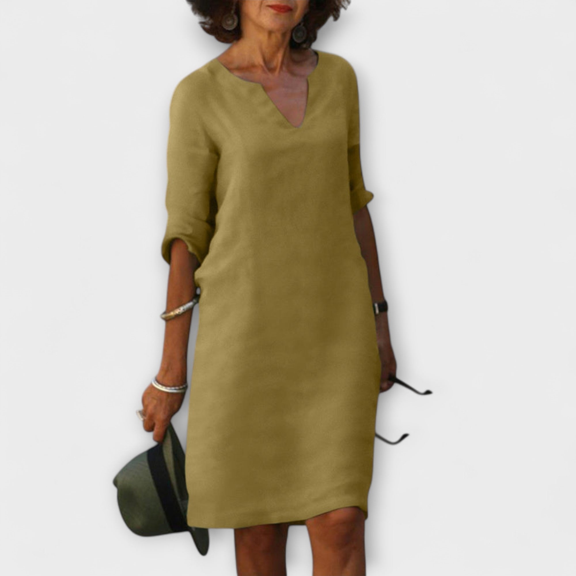 Waltraud | Elegante abito estivo con scollo a V — 5