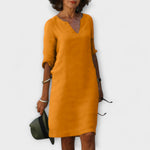 Waltraud | Elegante abito estivo con scollo a V — 6