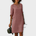 Waltraud | Elegante abito estivo con scollo a V — 7
