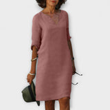 Waltraud | Elegante abito estivo con scollo a V — 7
