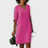 Waltraud | Elegante abito estivo con scollo a V — 8