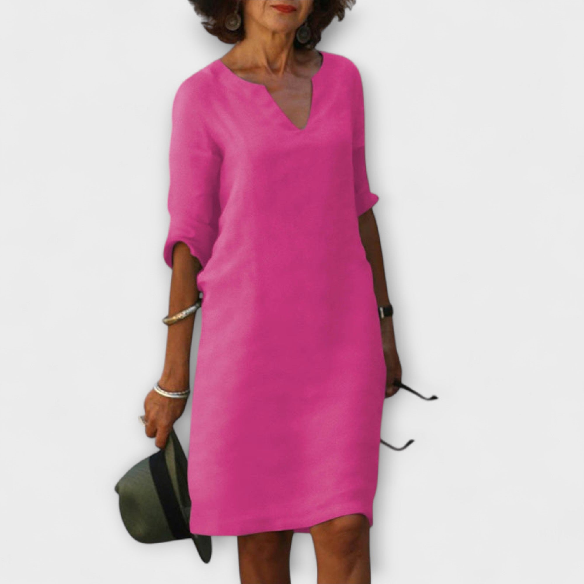 Waltraud | Elegante abito estivo con scollo a V — 8